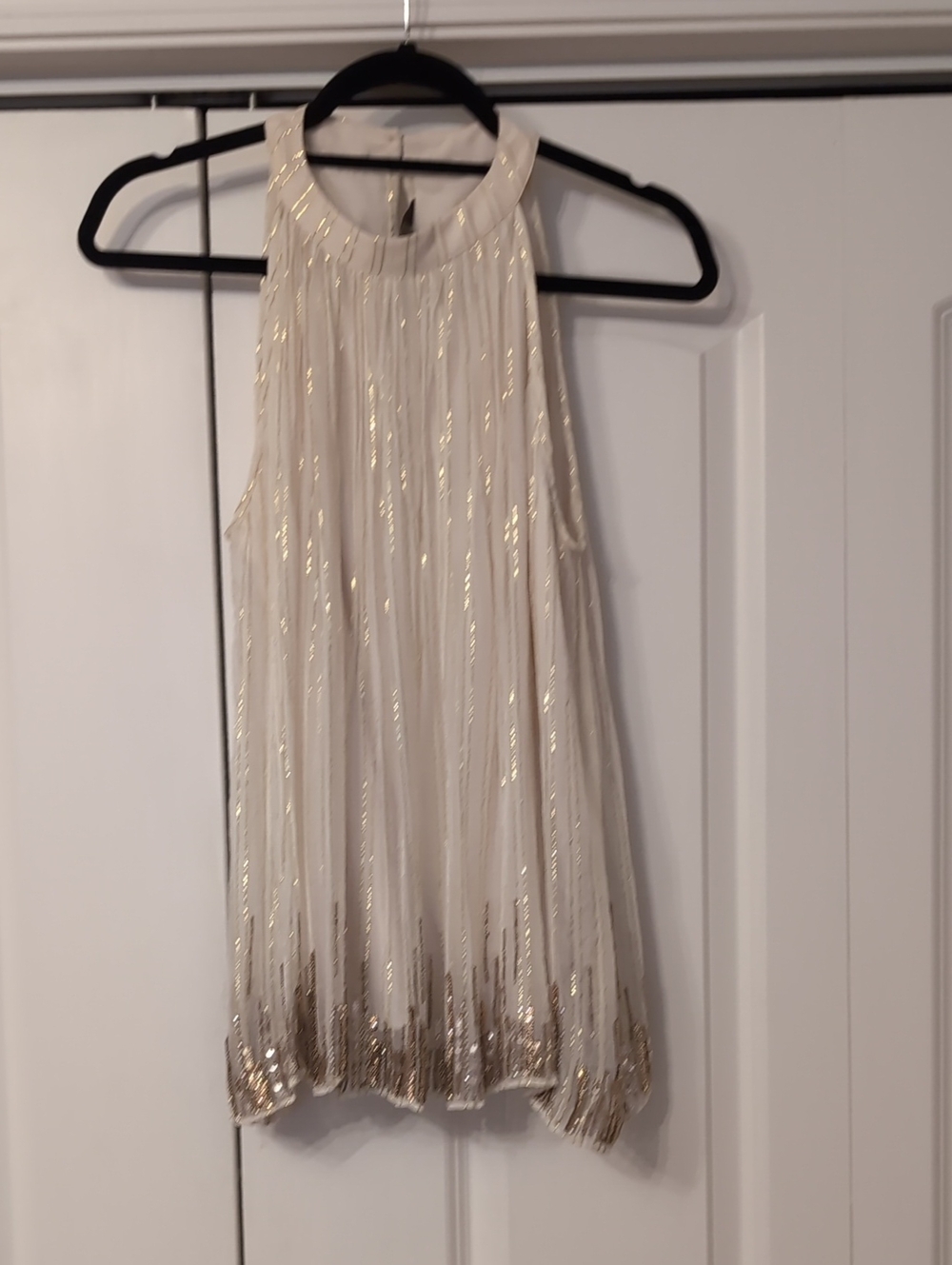 Anthropolgie Sequin Tank Top